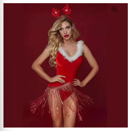 Disfraz navideño sexi