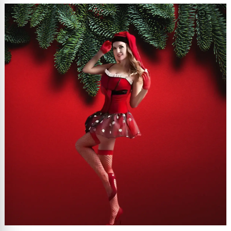 Vestido navideño